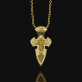 St Michael, Saint Gold Finish