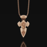 St Michael, Saint Rose Gold Finish