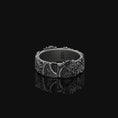 Load image into Gallery viewer, Serpent Dragon Band - Engravable Oxidized Finish
