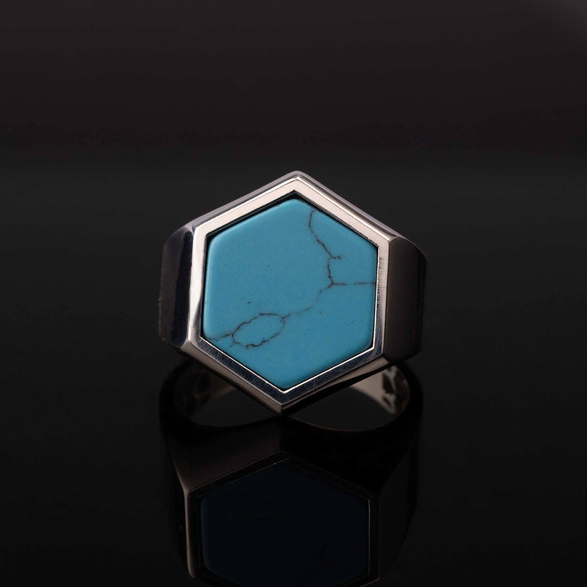 Turquoise Ring, Boho