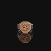 Hanuman Ring, Octagonal,