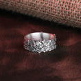 Bild in Galerie-Betrachter laden, Hannya Mask Band - Engravable Oxidized Finish
