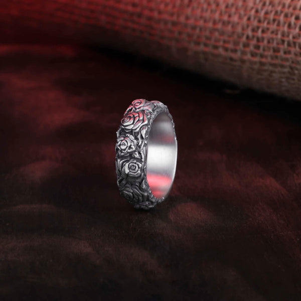 Roses Sterling Ring,