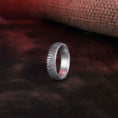 Bild in Galerie-Betrachter laden, Lizard Scale Band Oxidized Finish
