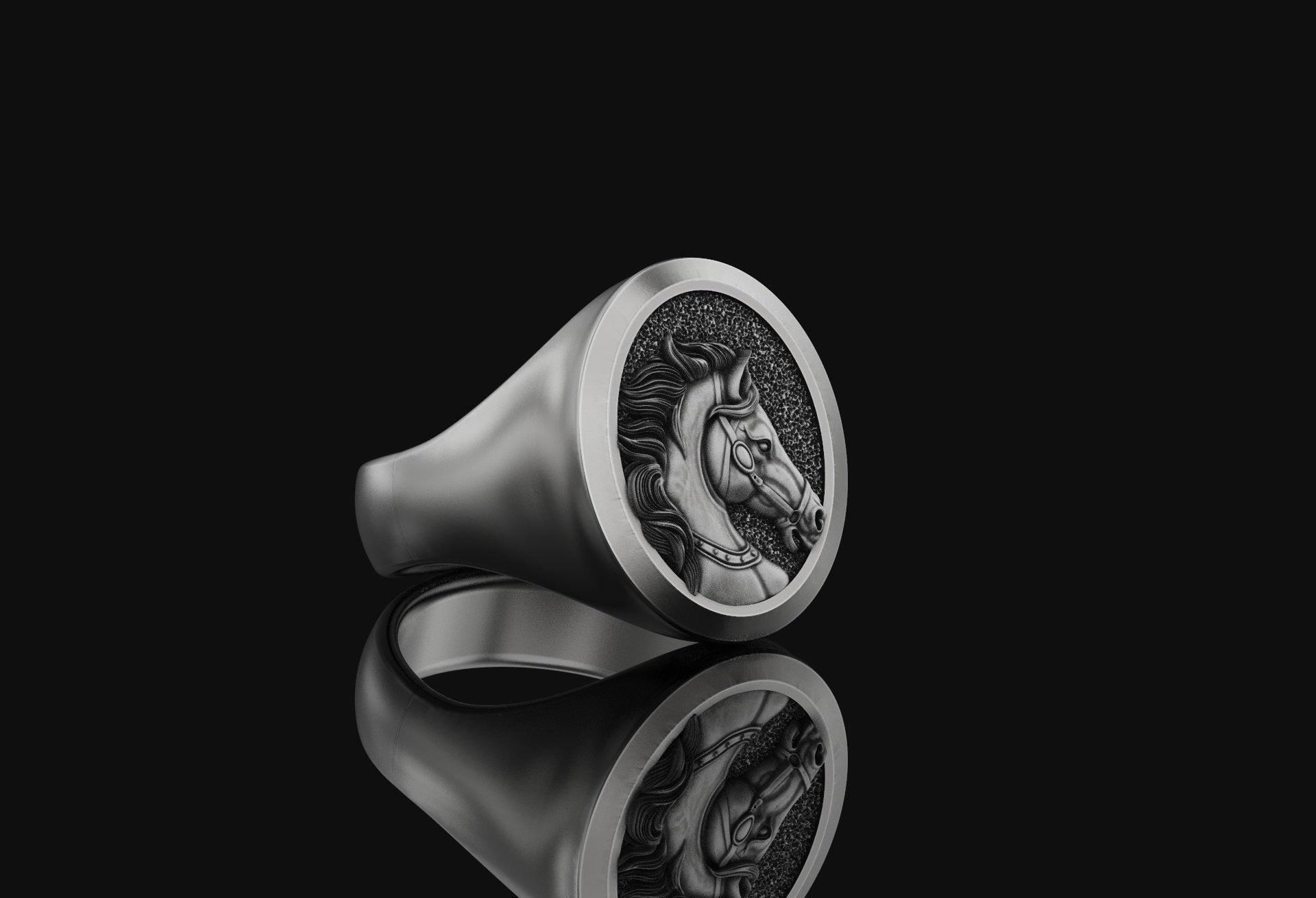 Horse Signet Ring