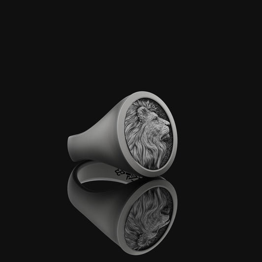 Lion Signet Ring