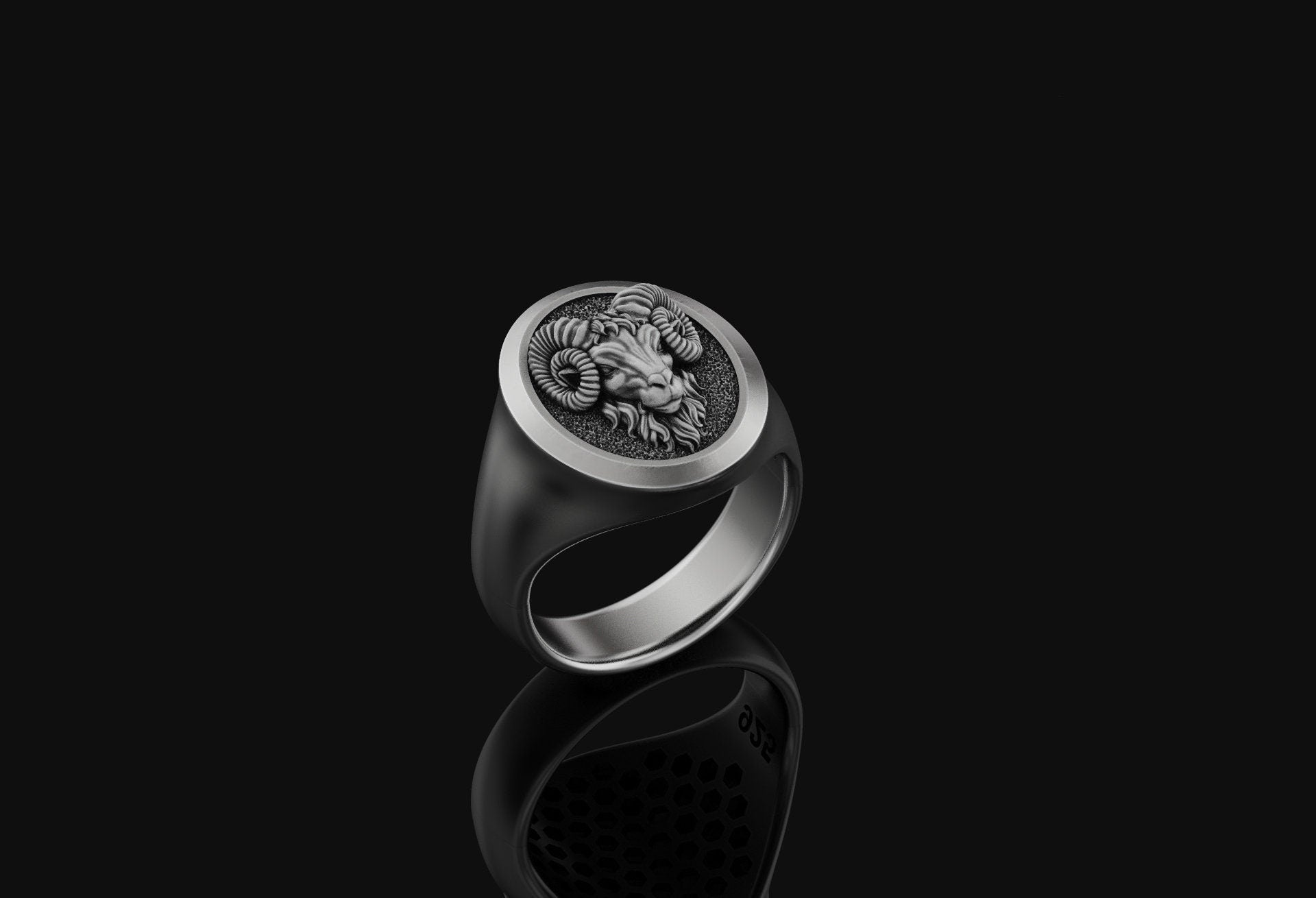 Ram Signet Ring