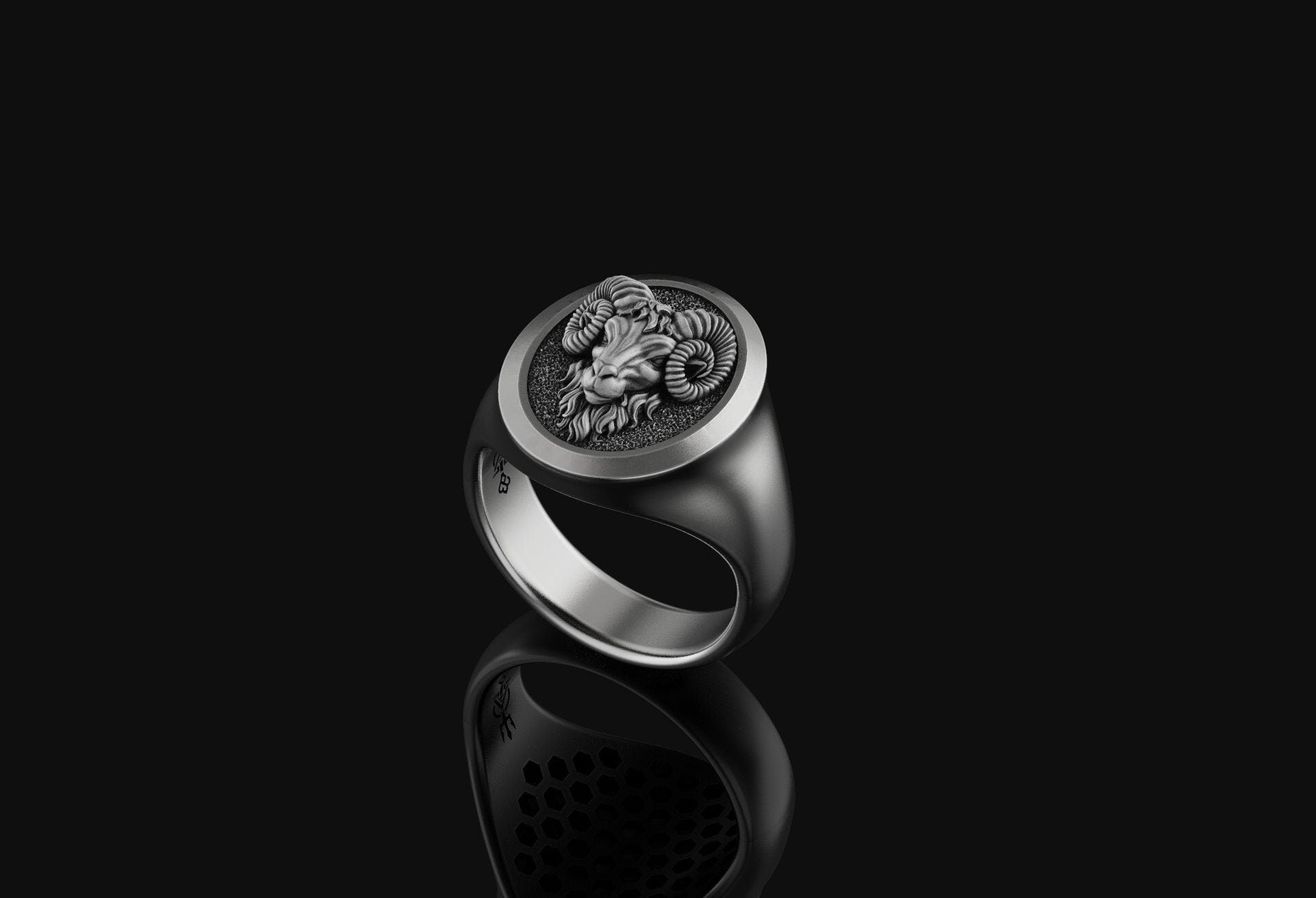 Ram Signet Ring