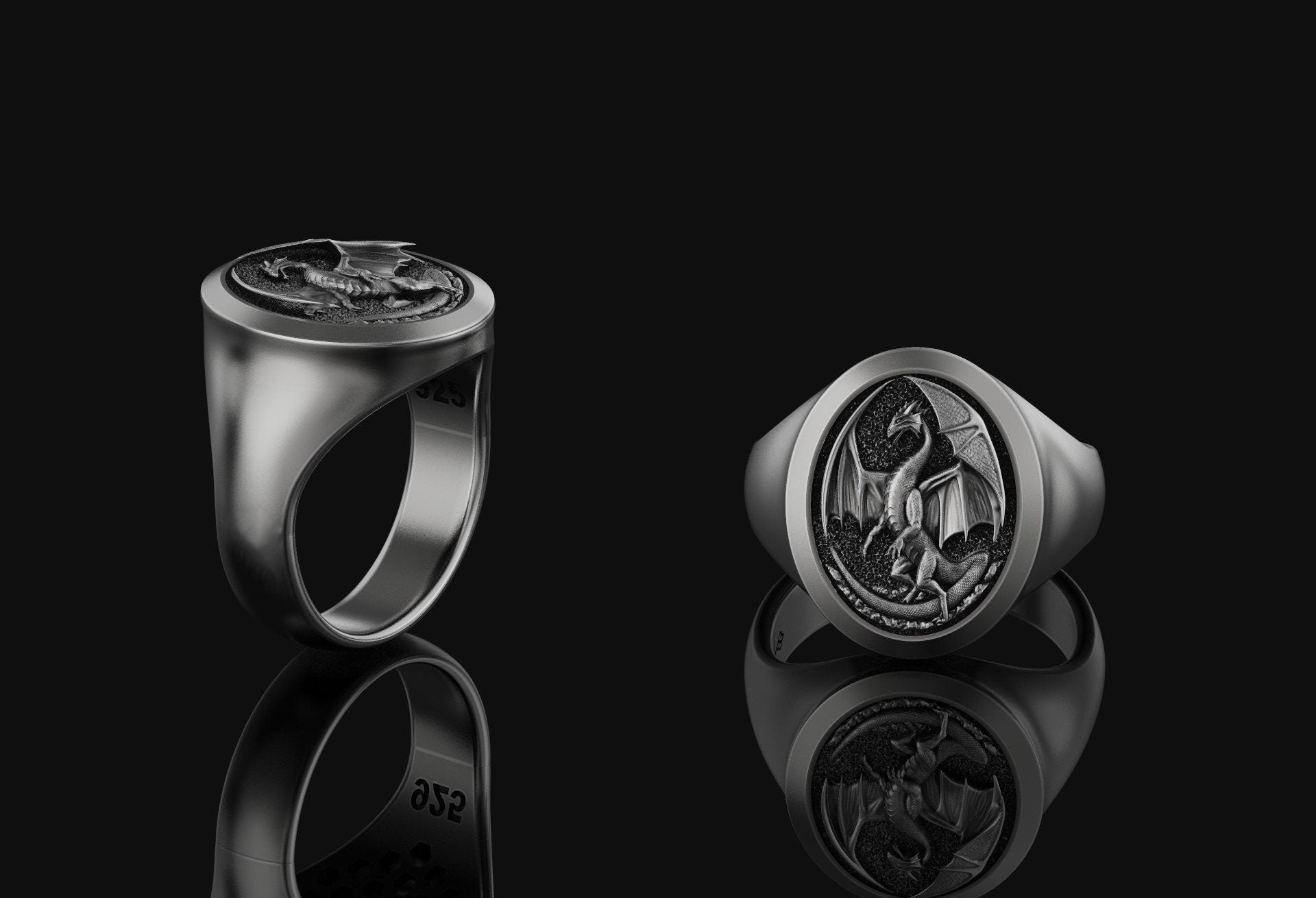 Dragon Signet Ring