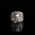 Load image into Gallery viewer, Zeus God And Lightning Signet Ring for Men
