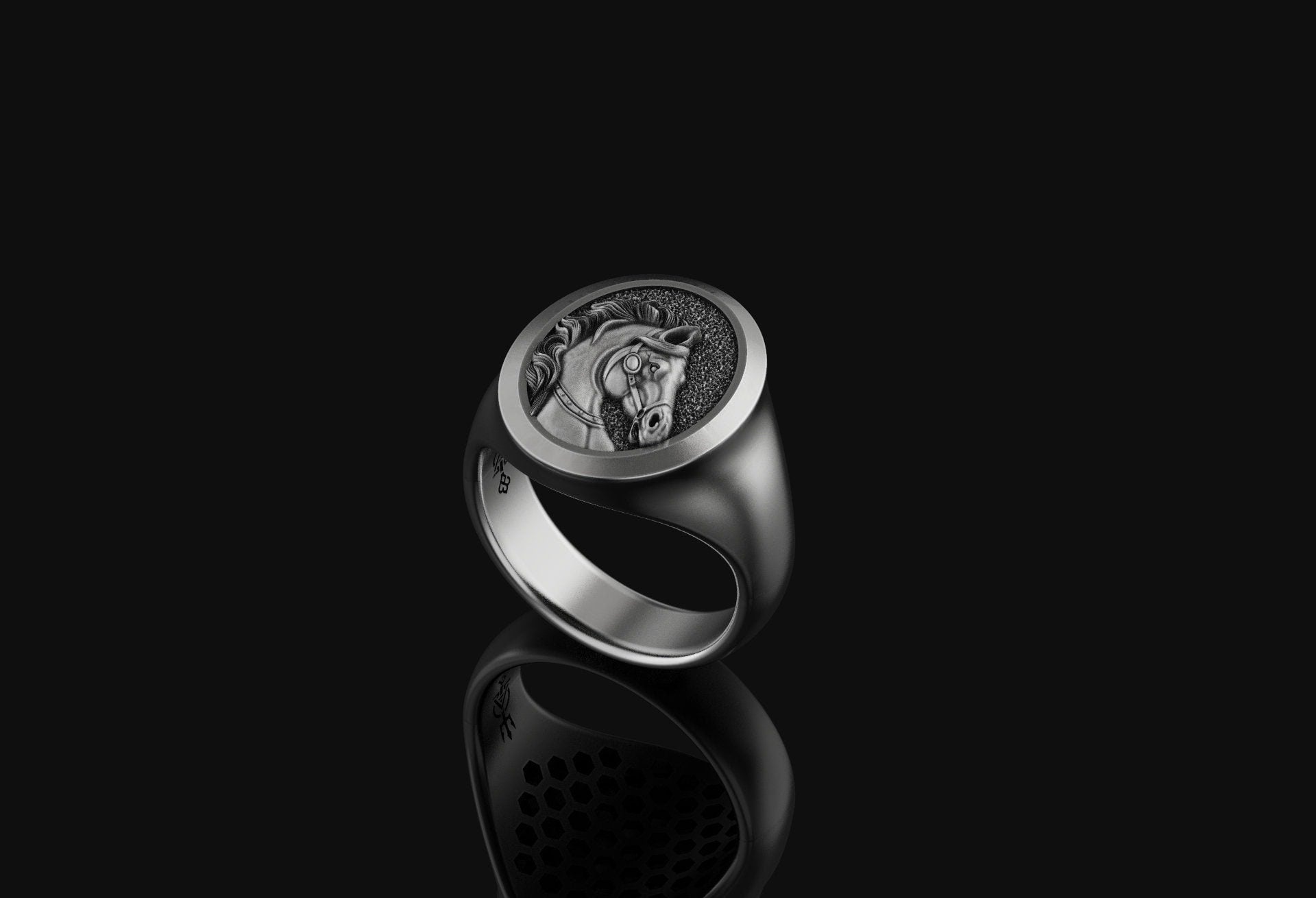 Horse Signet Ring