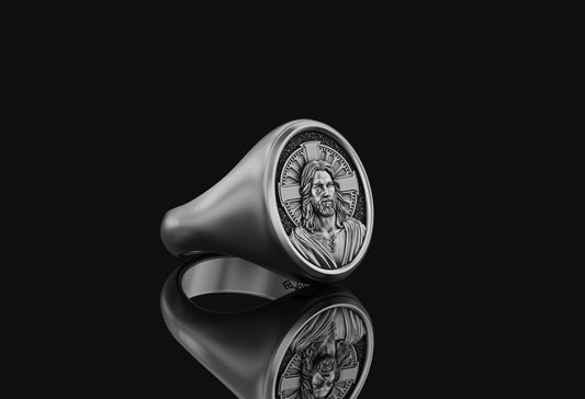 Jesus Signet Ring