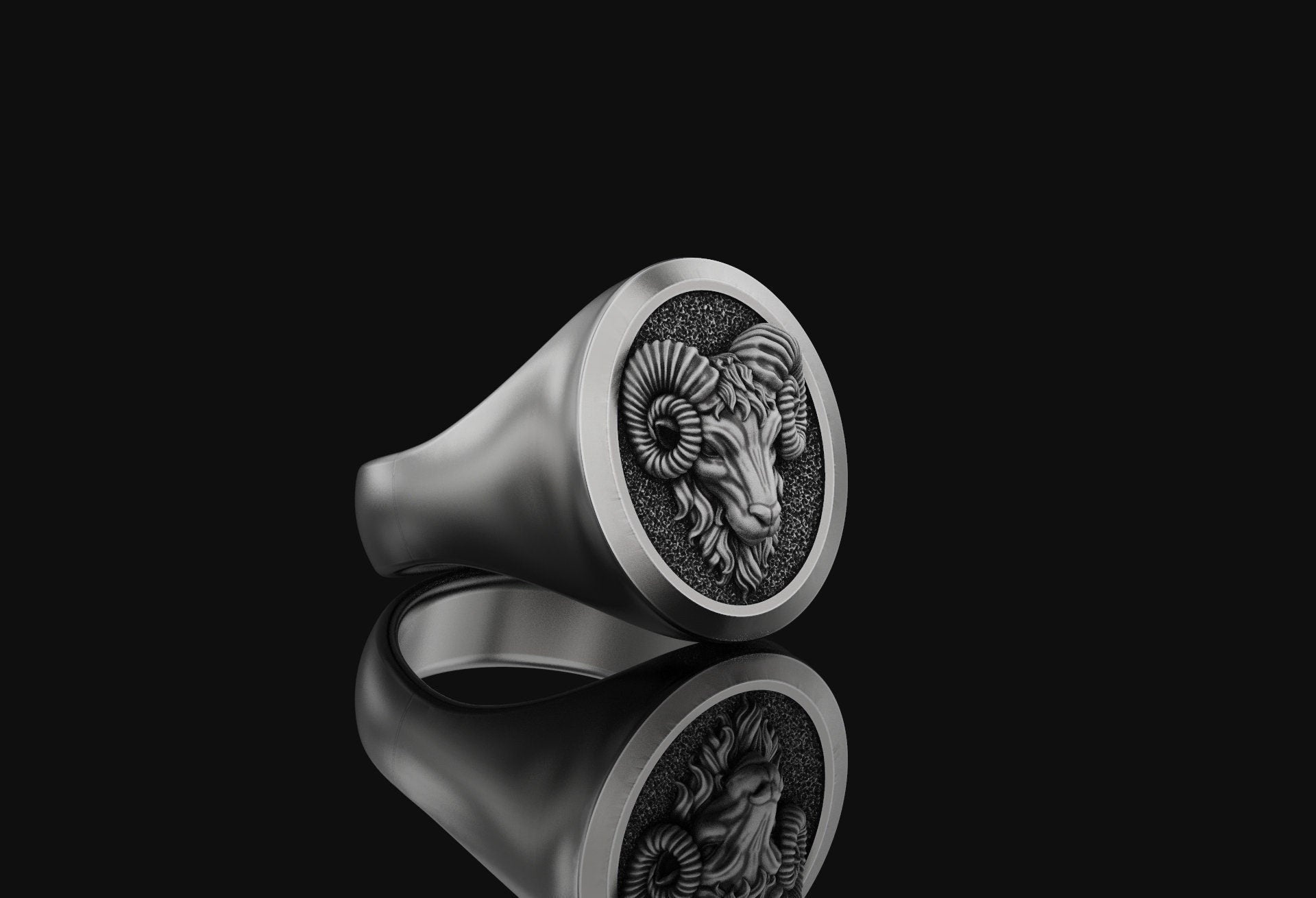 Ram Signet Ring