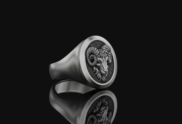 Ram Signet Ring