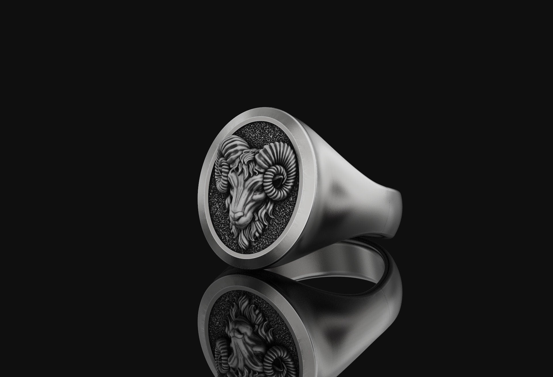 Ram Signet Ring