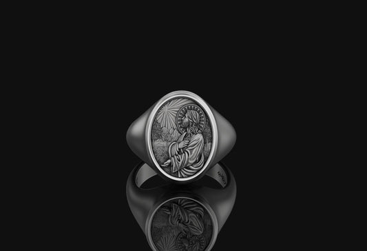 Jesus Signet Ring