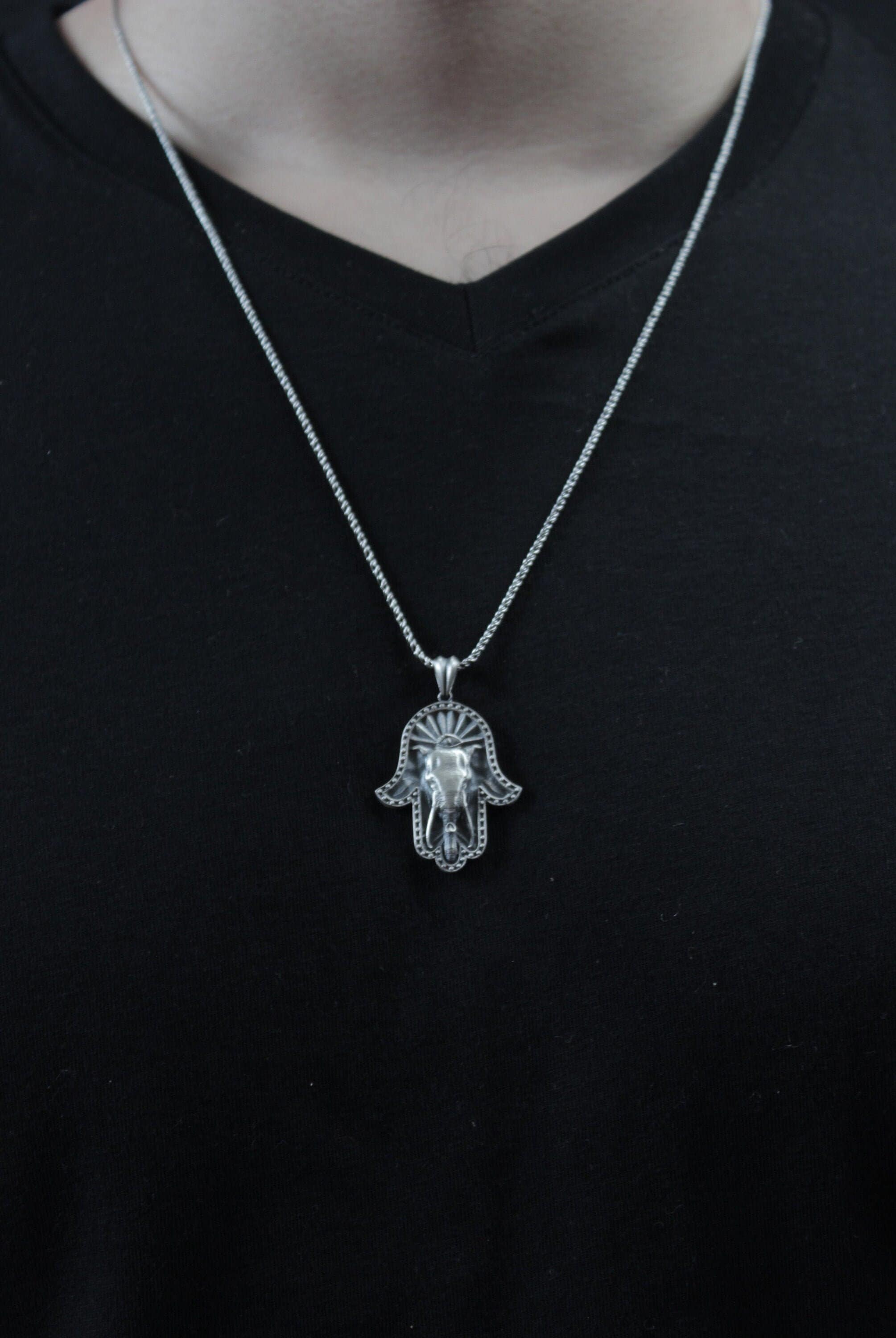 Hamsa Hand Pendant