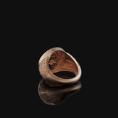 Celtic Motif Ring, Silver Celtic, Intricate Design, Historical Jewelry, Irish Heritage, Celtic Knot, Unique Gift, Traditional Celtic