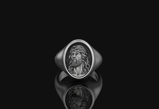 Crucifix Jesus Ring