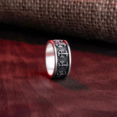 Gothic Cross Band - Engravable