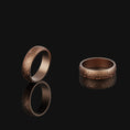 Load image into Gallery viewer, Celtic Pattern Band Rose Gold Finish
