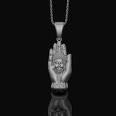 Buddha Necklace Polished Finish