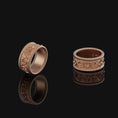 Load image into Gallery viewer, Floral Leaves Band - Engravable
