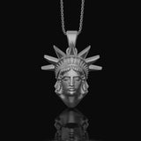 Statue Of Liberty, New York Charm, NYC, Lady Liberty, Lady Liberty Charm Necklace, Liberty Jewelry Polished Finish