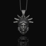 Statue Of Liberty, New York Charm, NYC, Lady Liberty, Lady Liberty Charm Necklace, Liberty Jewelry Oxidized Finish