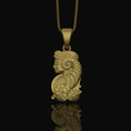Bild in Galerie-Betrachter laden, Roman Luck Goddess Pendant Gold Finish
