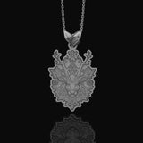 Elegant Silver Deer Necklace, Nature-Inspired Pendant, Perfect Gift for Deer Lovers, Symbol of Grace & Wilderness Polished Matte
