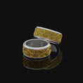 Bild in Galerie-Betrachter laden, Rotating Floral Wedding Band Ring, Engravable Inside, Elegant Blossom Design, Unique Bridal Jewelry
