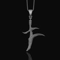 Load image into Gallery viewer, Middle Earth Warrior Necklace Polished Matte

