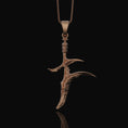 Load image into Gallery viewer, Middle Earth Warrior Necklace Rose Gold Finish
