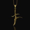 Load image into Gallery viewer, Middle Earth Warrior Necklace Gold Finish
