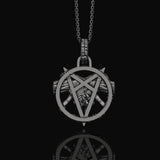 Bad Dream Catcher Pendant, Nightmare and Darkness Symbol, Witchcraft & Wicca Jewelry, Sorcerer's Evil Charm