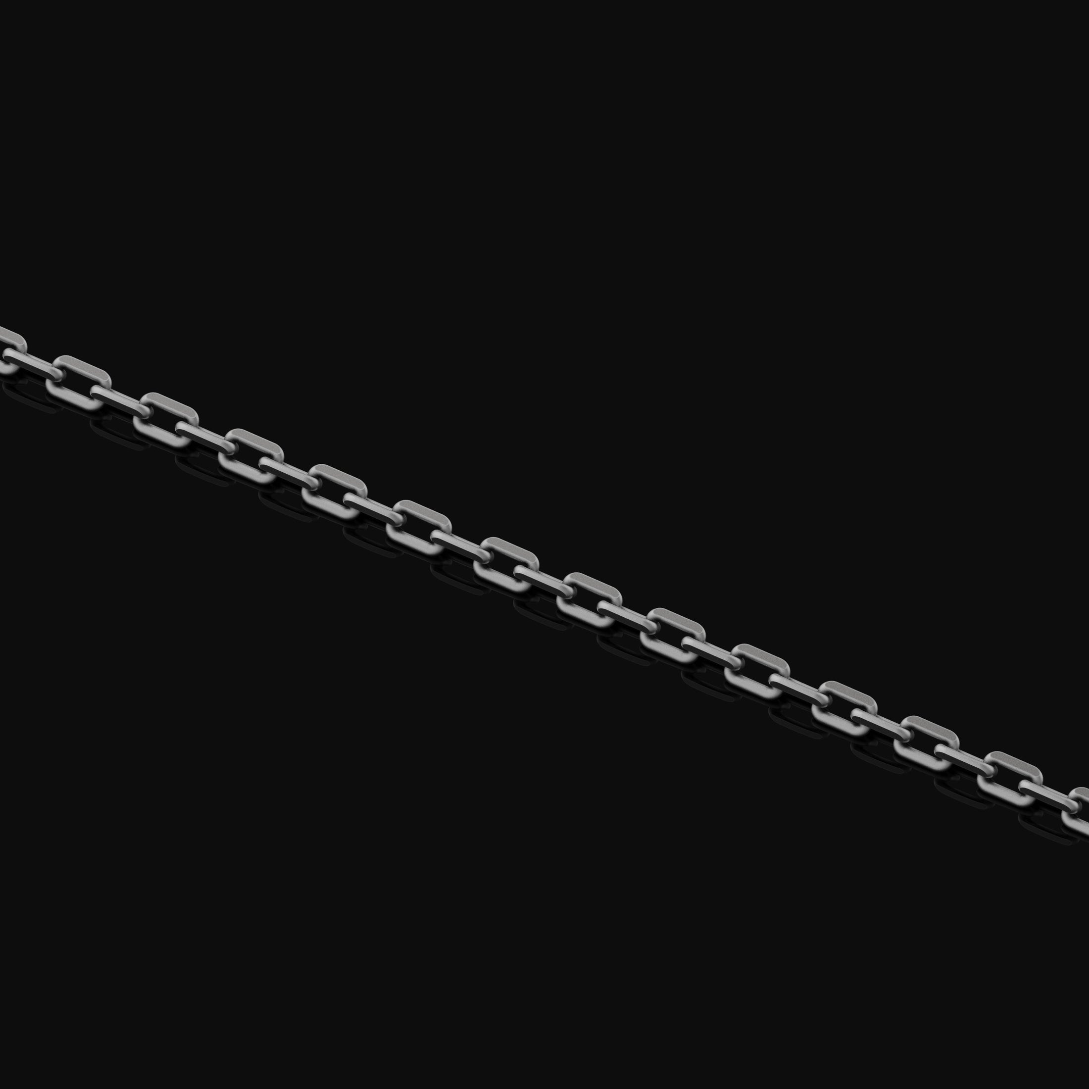 Silver Cable Link Chain