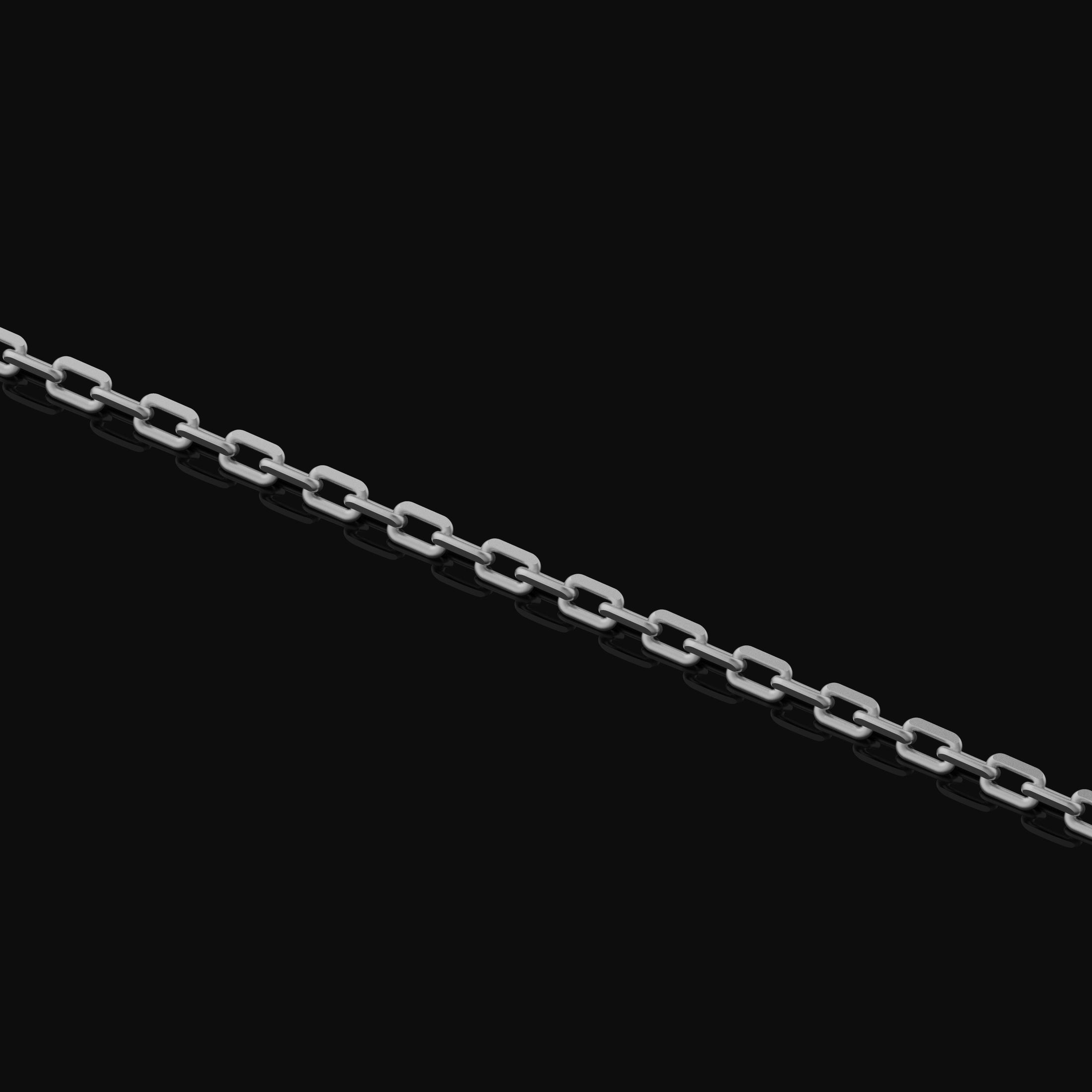 Silver Cable Link Chain