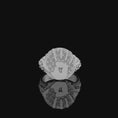 Bild in Galerie-Betrachter laden, Silver Skyrim Dark Brotherhood Ring, Thieves Guild Emblem, 'We Know' Inscription, Elder Scrolls Inspired Skulls Band Polished - Matte
